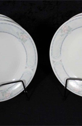 Tienshan Regency Pattern Fine China Dinner Plates 10 Piece Set 