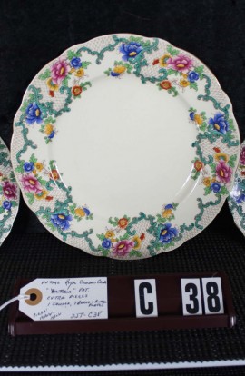 Royal Cauldon Victoria V7173 Pattern China Dinnerware , 10 Piece Partial Set