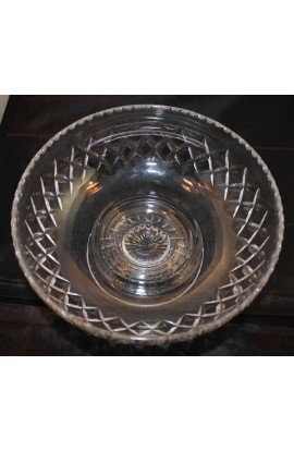Vintage Waterford Tyrone Pattern WATTYR Vintage Footed Pedestal Crystal Bowl