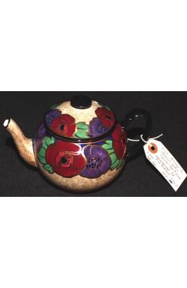 Regal Ware China Poppy Floral Pattern A3145 Antique Tea Pot