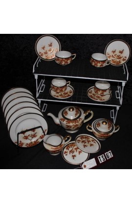 Kutani CPO Bone China Pattern KUT139 Vintage Tea Set