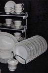 Sango Debuante Pattern 3688 China Dinnerware with Salad Plates ,  C and S and More