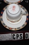 Royal Crown Derby Fine Bone China Rutland Pattern A1328 Vintage Tea Set Trio MFG Back Stamp