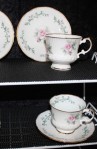 Elizabethan Fine Bone China by Taylor Kent Pattern 374 Vintage Tea Set Duo , Includes 1 Cup and 1 Saucer