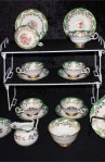 Royal Chelsea RCH51 Pattern Fine Bone China Vintage Tea Set , A 20 Piece Set , Service for Five , Plus Extra Pieces