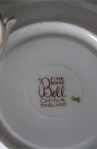 Bell Fine Bone China Vintage Floral Tea Trio Sets by Shore and Coggins , MFG Back Stamp